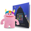 Load image into Gallery viewer, Ollie Monster Tooth Fairy Pillow and Tooth Fairy Book Gift Set