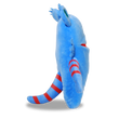 Load image into Gallery viewer, side view blue tooth pillow monster