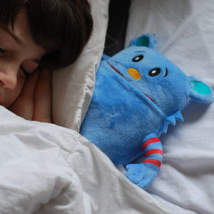 Blue Monster Tooth Fairy Pillow
