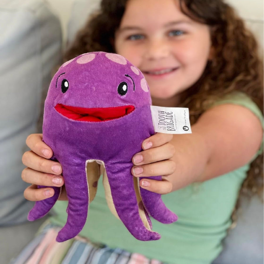 Bubbles The Octopus Tooth Fairy Pillow