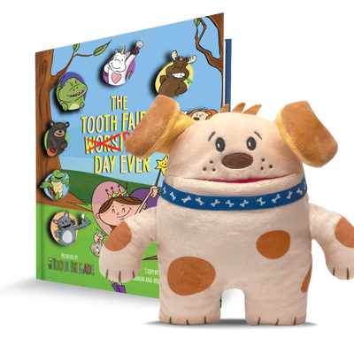 Obi Dog Tooth Fairy Pillow and Tooth Fairy Book Gift Set